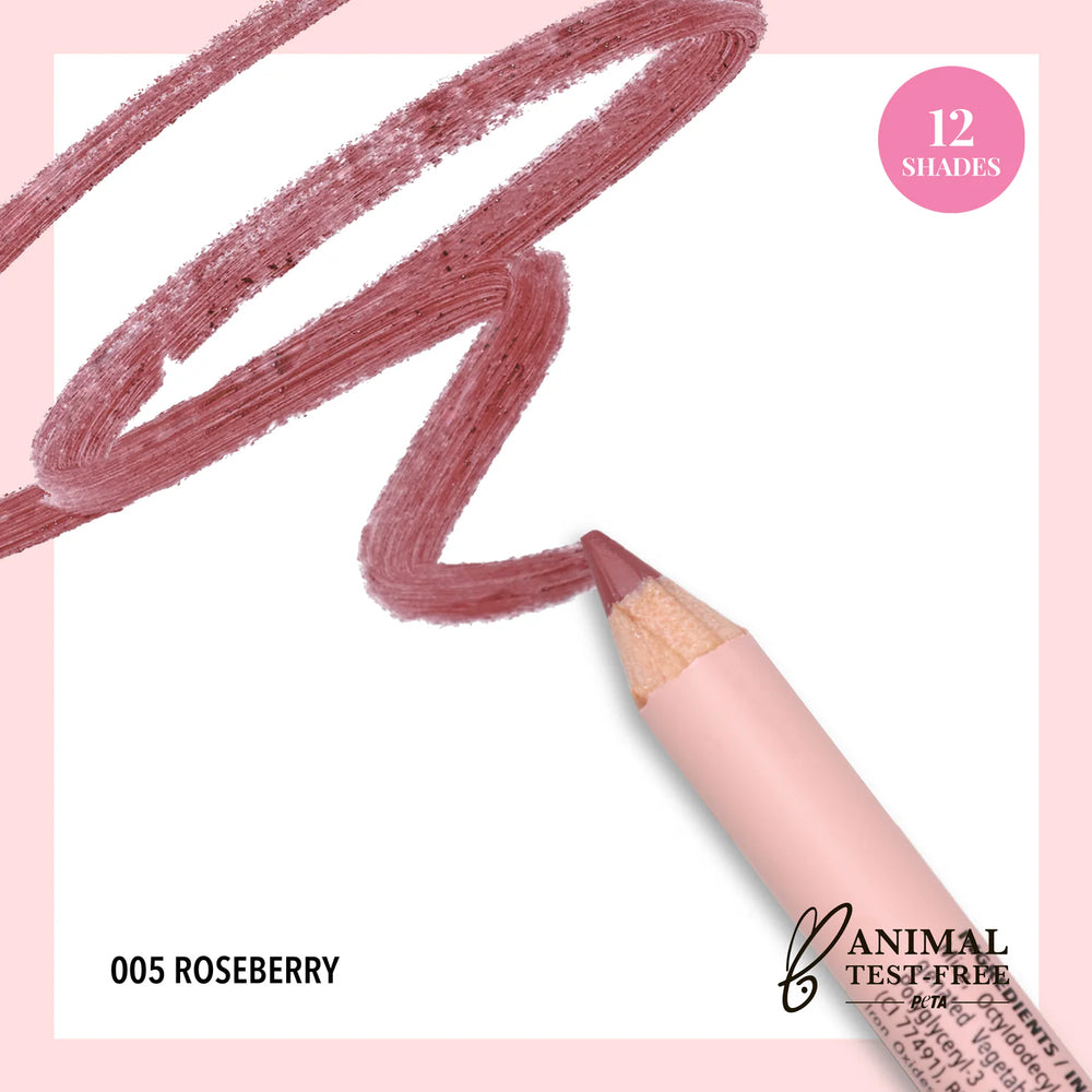 Moira Cosmetics Signature Lip Pencil, Roseberry (005)